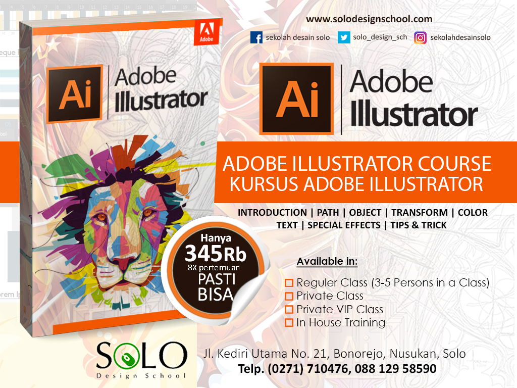 Kursus Adobe Illustrator Solo