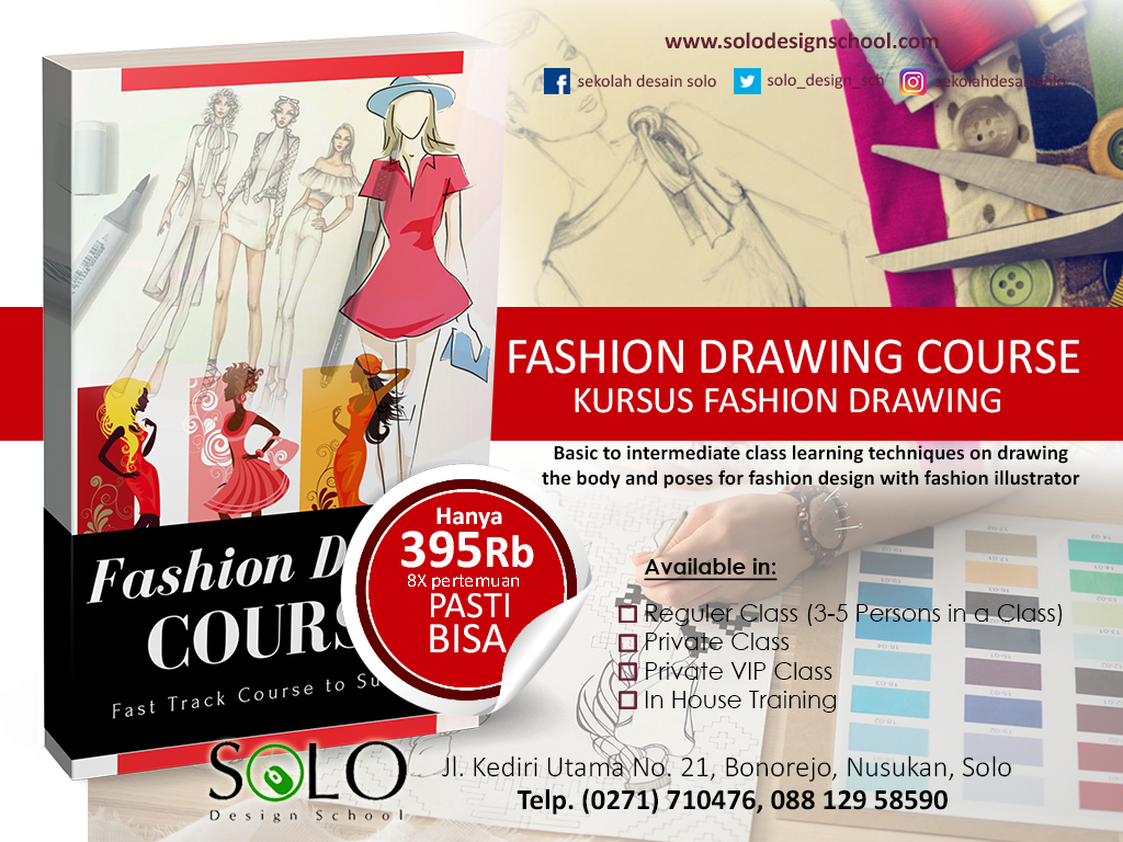 Kursus Fashion Drawing