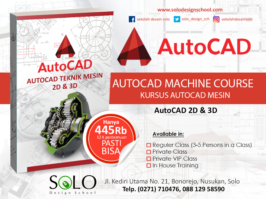 Kursus AutoCad Mesin